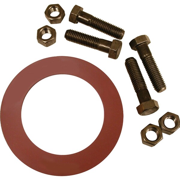 Jones Stephens 2in. Red Rubber Ring Gasket Kit, 5/8in. x 2-3/4in. Bolt Size G52102 - main